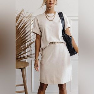 Bohme Vero Moda Cream Skirt